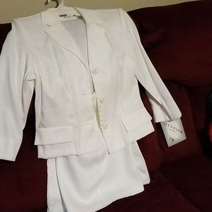 Jacket and skirt suit
